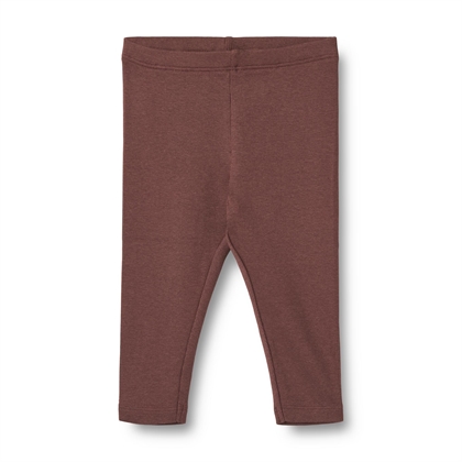 Wheat Leggings Rib Maddy - Eggplant 